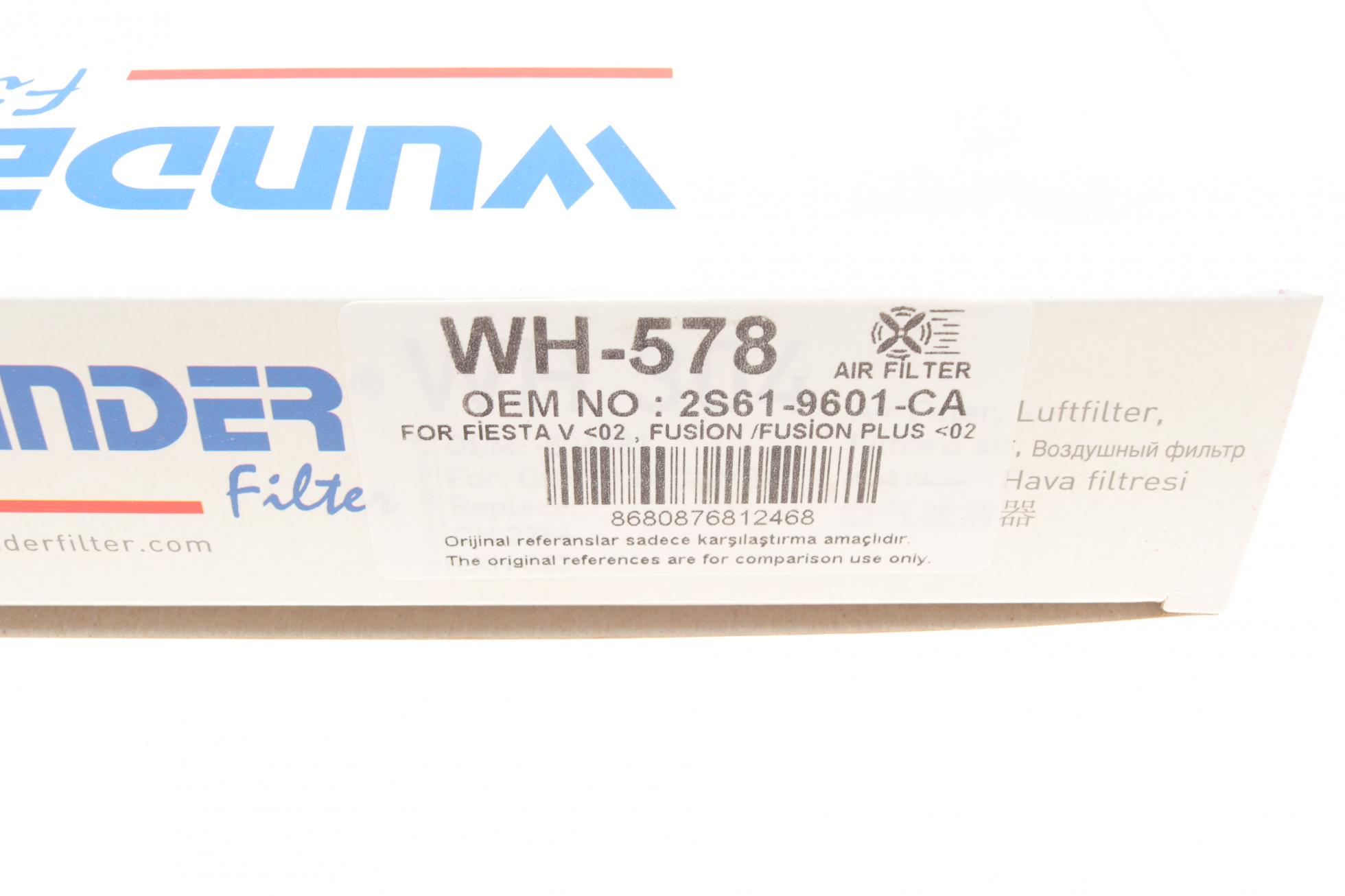 WH578 WUNDER FILTER